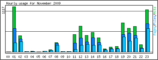 Hourly usage