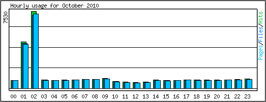 Hourly usage