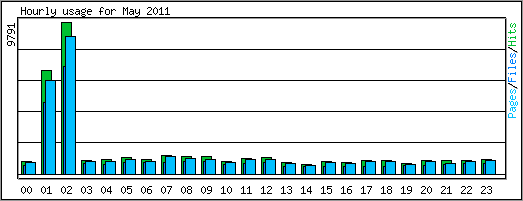 Hourly usage