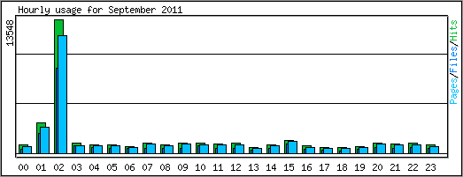 Hourly usage