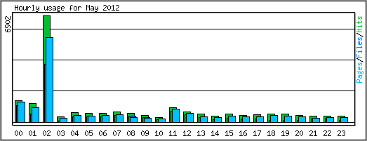 Hourly usage