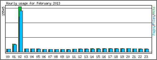 Hourly usage