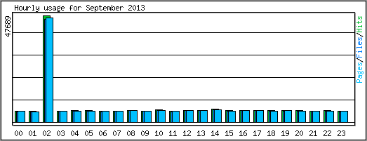 Hourly usage