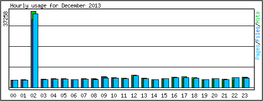 Hourly usage