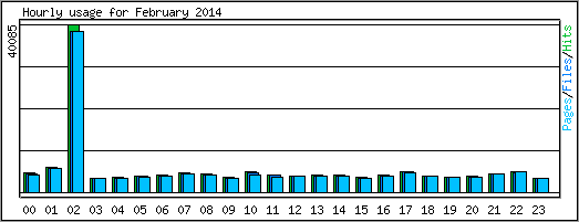 Hourly usage