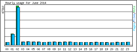 Hourly usage