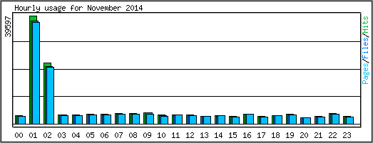 Hourly usage