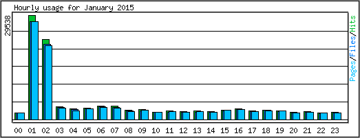 Hourly usage