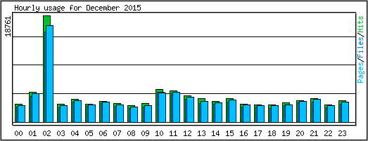 Hourly usage