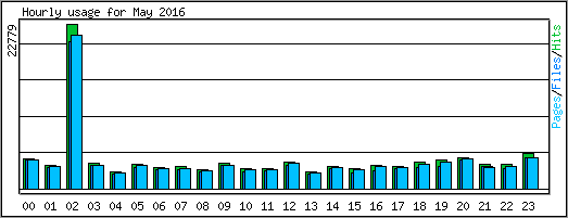 Hourly usage